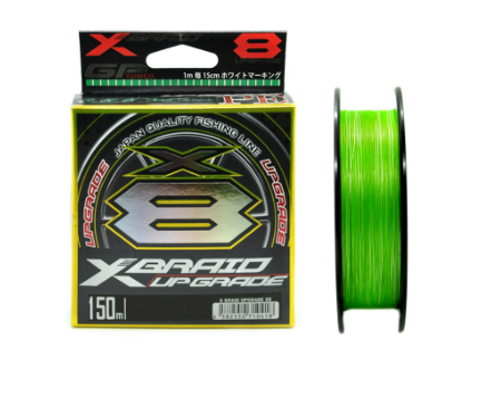 Шнур YGK X-Braid Upgrade X8 150m #1.0-22lb	