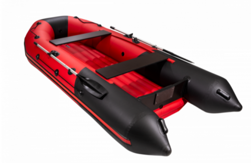 Лодка Таймень NX 3600 НДНД PRO красный/черный