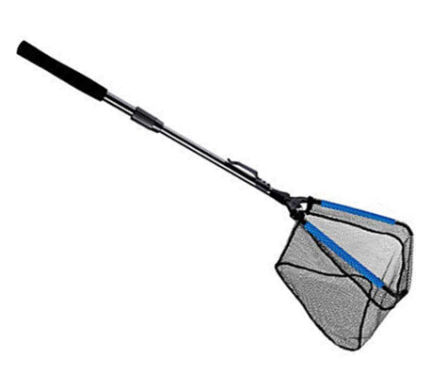 Подсак Kosadaka плавающий складной телеск. алюм. 40*40*90см, PVC сетка PLNTAF