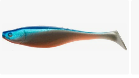 Мягкие приманки Narval Commander Shad 16cm #001-Blue Back Shiner		