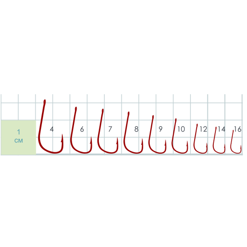 Крючки Gurza- SODE LIGHT (F6) R  №9  (10шт./упак.) 