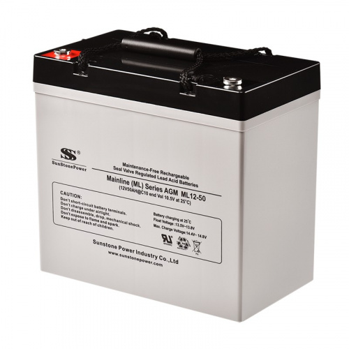 Аккумулятор SunStonePower 50A/час 128 AGM