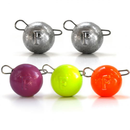 Свинец Fanatik "чебурашка" цвет mix, 6 гр.