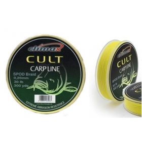 Шнур Сподовый Climax CULT SPOD BRAID 0,20mm 30lb 274 м желтый		