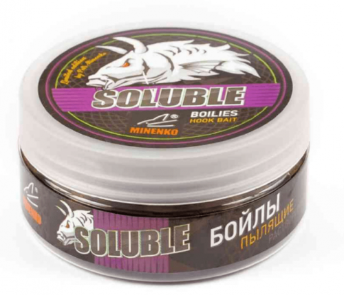 MINENKO Насадочные Пылящие Бойлы 14 мм. "WILD HONEY (Дикий мёд)" 0,12 кг.			