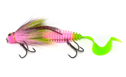 Приманка BEARDED MOUSE (Phantom Double Tail 135 mm) col. #308