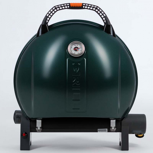 Гриль газовый O-GRILL900MT  black-green (в комплекте адаптер тип А)