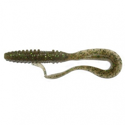 Приманка силиконовая Keitech Mad Wag 4.5" #309 Sahara Olive FLK