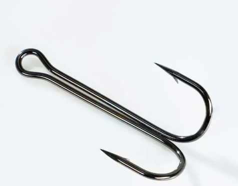 Двойник JIG IT Long double hooks, 10 шт/уп. №5/0		