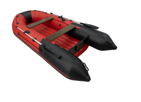 Лодка Таймень NX 3200 НДНД красный/черный