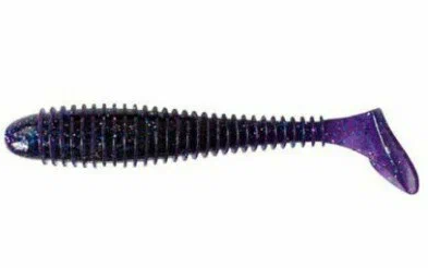 Приманка силиконовая Keitech Swing Impact FAT 3.8" EA#04 Violet		