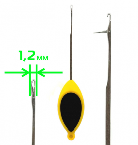УЛЬТРА тонкая игла для вязания оснасток CARPHUNTER Ultra Fine Leadcore Splicing Needle