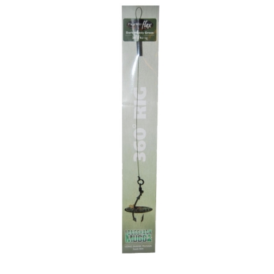 Поводок карповый Carpe Diem HYDRO-FLEX 20lb, 20cm, GREEN LONG SHANK MUGGA № 4, CMLS4HF20G										