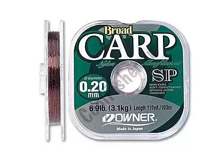 Леска Broad Carp SP brown 300м 0,35мм 8,8кг	OWNER 