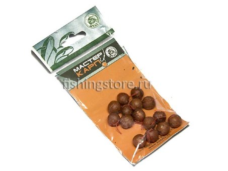 Бойлики МАСТЕР КАРП d 8мм шоколад(уп.30шт)							