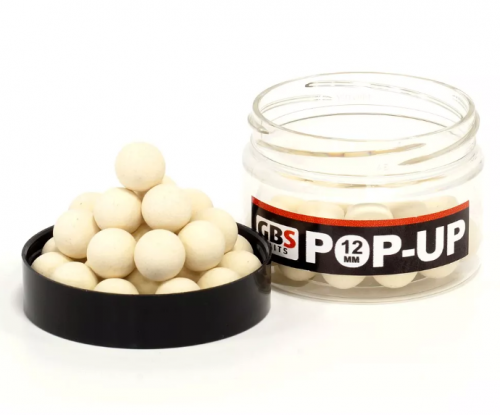 Бойлы GBS Baits Pop-up плавающие 12мм 40гр  Coconut Кокос		