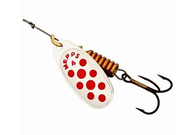 Блесна Mepps COMET DECOREE AG points rouge №4 (8,0гр.) cd-4-a-r