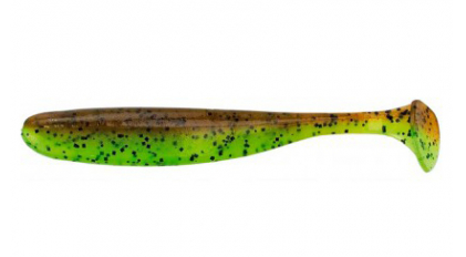 Приманка силиконовая Keitech Easy Shiner 3" #401 Green Pumkin/Chartreuse	