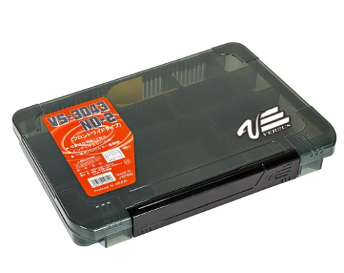 Коробка рыболов. Meiho Versus VS-3043ND-2 Black 356x230x50	