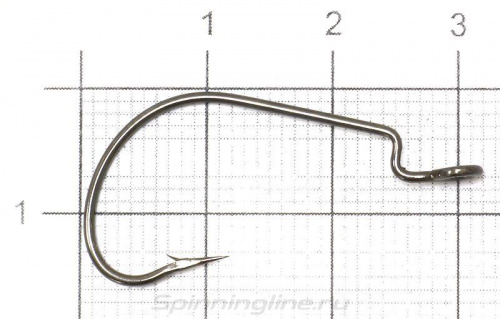 Крючки Gurza-SHANK G-LOCK LE NEW № 2 BN NEV (5шт/уп) (офсет,широкое ухо)												