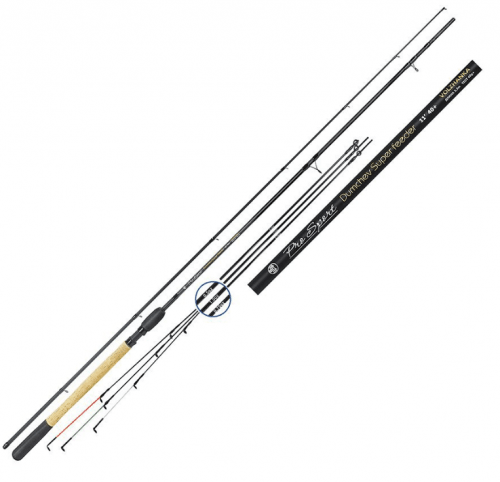 Удилище фидер "Volzhanka Pro Sport Dumchev 12ft 60+" 3.6м (2секции+3) тест 60+гр