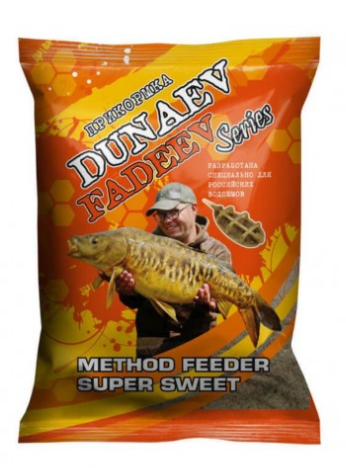 Прикормка DUNAEV-FADEEV 1 кг Method Feeder Super Sweet