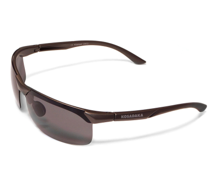 Очки поляризац. в футляре, серые линзы, оправа цв. мат. Gun (Kosadaka)