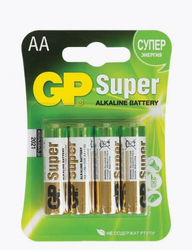 Элем. пит. Camelion GP LR06 NEWBL4x4  отрыв																															