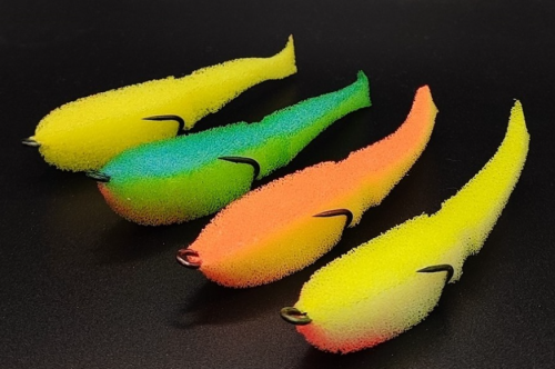 Поролоновая рыбка APS 110 мм #SET-PAL (4 шт/упак.)	