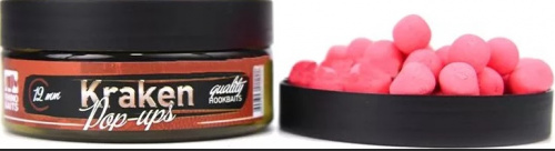 Поп-апы, 12mm,  Kraken (кальмар с клюквой) банка 70 гр