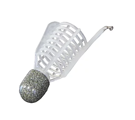 Груз-кормушка фидерная пластиковая X-FEEDER PL GLASS BULLET FLYING 50г. (24мл.,цвет прозрачный)