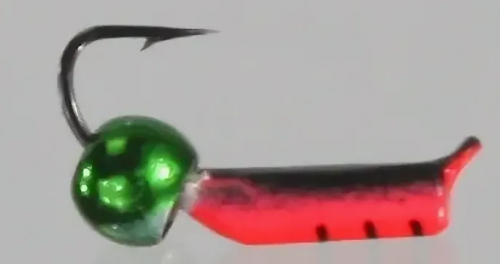 Безнасадка 2 худож.,(красн), неоновый шар, 0,3гр (темно-зеленый)