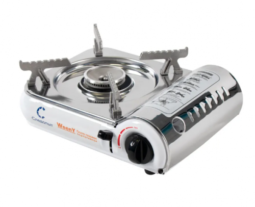 Плита наст. газовая "СЛЕДОПЫТ - WeenY", нерж. сталь/12