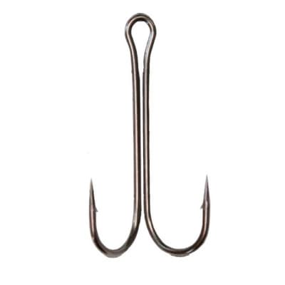 Двойник  DOUBLE  HOOK   (bn)     №4   (упак. 5шт)							