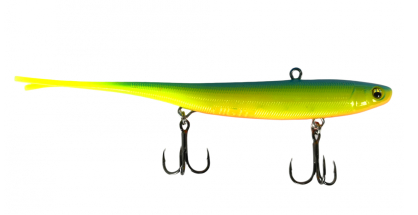 Баланслаг Jig It Whale Tail 110mm 24g цв. 003 Lemon blue