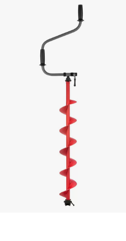 Ледобур BURAN 130R правое вращение, цельнотянутый шнек				