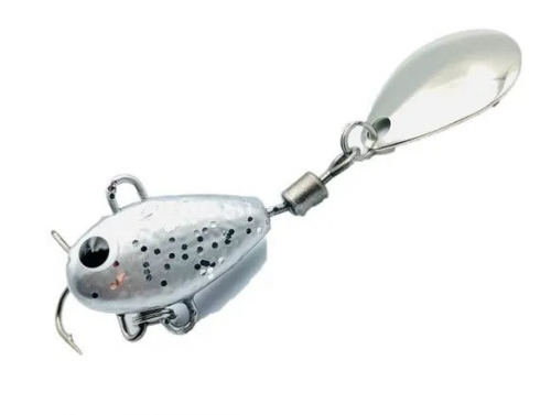 Тейл-спиннер HURRICANE 2.5g White glitter 