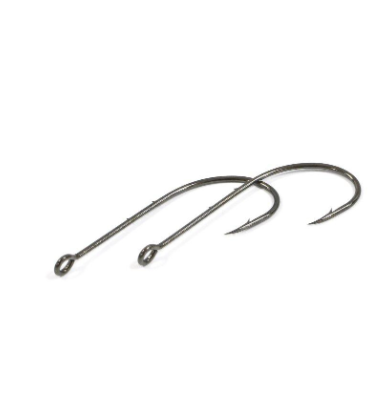Крючки Gurza-ROUND BENT № 1/0 BN (9шт/уп) (широкое ухо)			