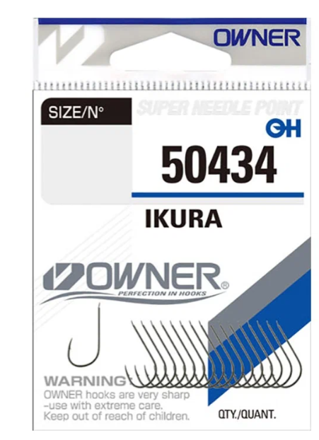 Крючок OWNER №50434  № 8 (17шт.)																			