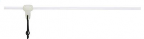 Комплект антизакручивателей , прямых, прозрачных 3шт., 7см.