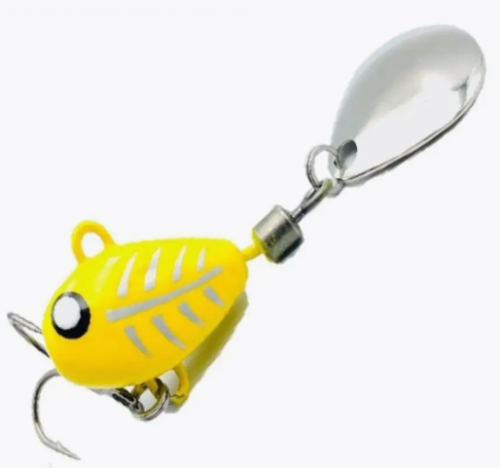 Тейл-спиннер HURRICANE 21g Yellow Ghost