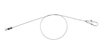 Поводок с застежкой Gurza-Nitinol Liader  L 700/0,45mm (1шт/уп)						