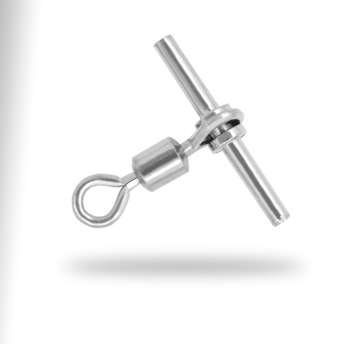 Вертлюжки Gurza-Dropshot Swivels № 12 BN (Dia.0,6mm)(5шт/уп)												