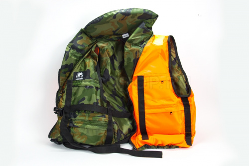 Жилет спас.(двусторонний)"Капитан" супер 120 кг