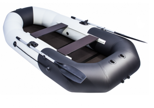 Лодка Таймень NX 270 комби светло-серый/черный