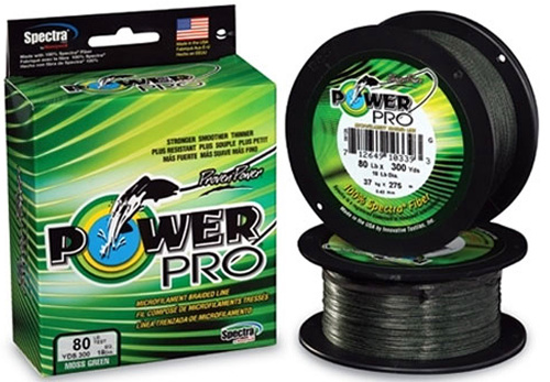 Леска плетеная POWER PRO 135м зеленая 0,10 5кг					