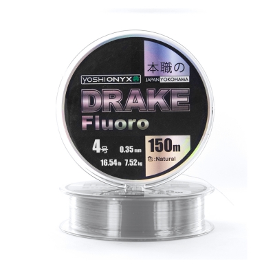 Леска Yoshi Onyx DRAKE FLUORO 150M 0.30 Natural