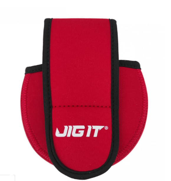 Чехол JIG IT неопреновый д/катушки, красный	