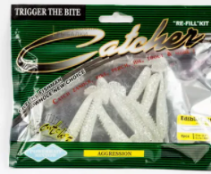 силикон "Catcher" плавающий  ZANDER KILLER (3.5", 8шт в пачке