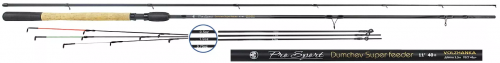 Удилище фидер "Volzhanka Pro Sport Dumchev 13ft 80+" 3.9м (2секции+3)тест 80+гр
